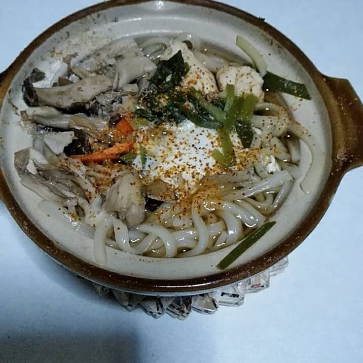 マイタケたまごの鍋焼きうどん レシピ 作り方 By シフト6522 楽天レシピ マイタケたまごの鍋焼きうどん レシピ 作り方 By シフト6522 楽天レシピ